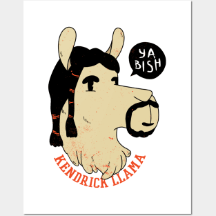 Kendrik LLama Shirt Posters and Art